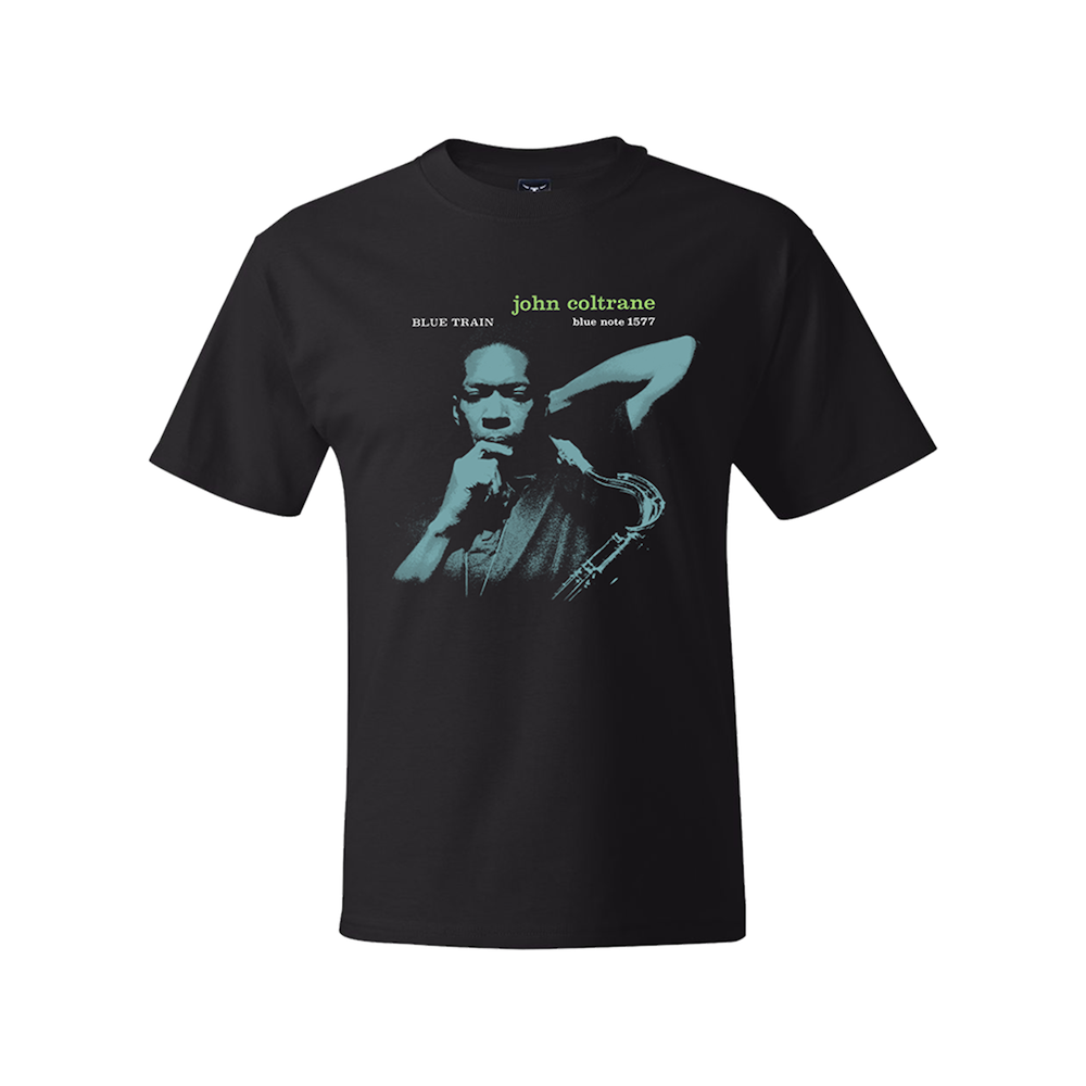 coldrain BLUE BLAZE PHOTO Tシャツ XL John Coltrane - Blue Train (Album Cover Series) T-Shirt - Black