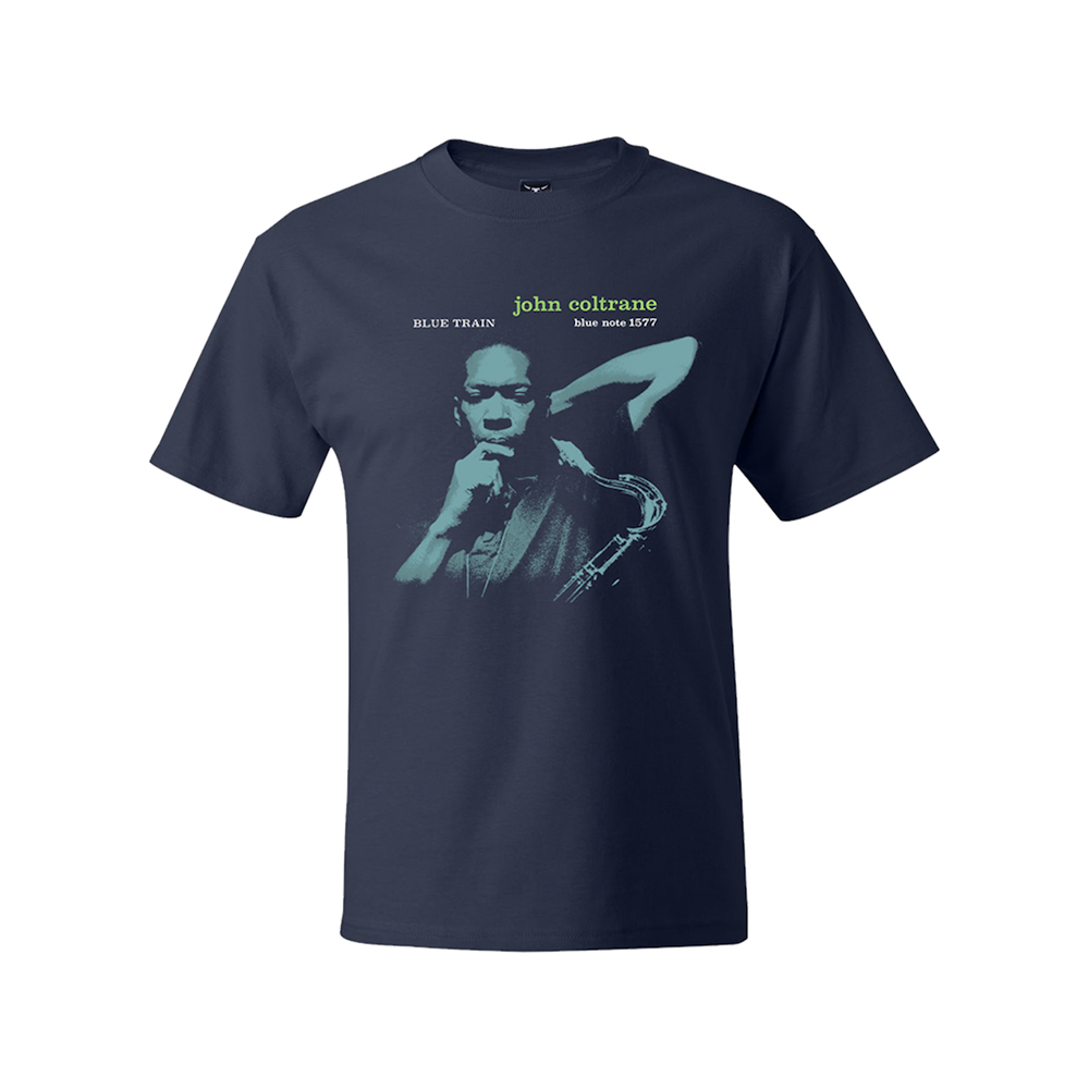 トップス coldrain BLUE BLAZE PHOTO T-SHIRT XXL John Coltrane - Blue Train (Album Cover Series) T-Shirt - Navy
