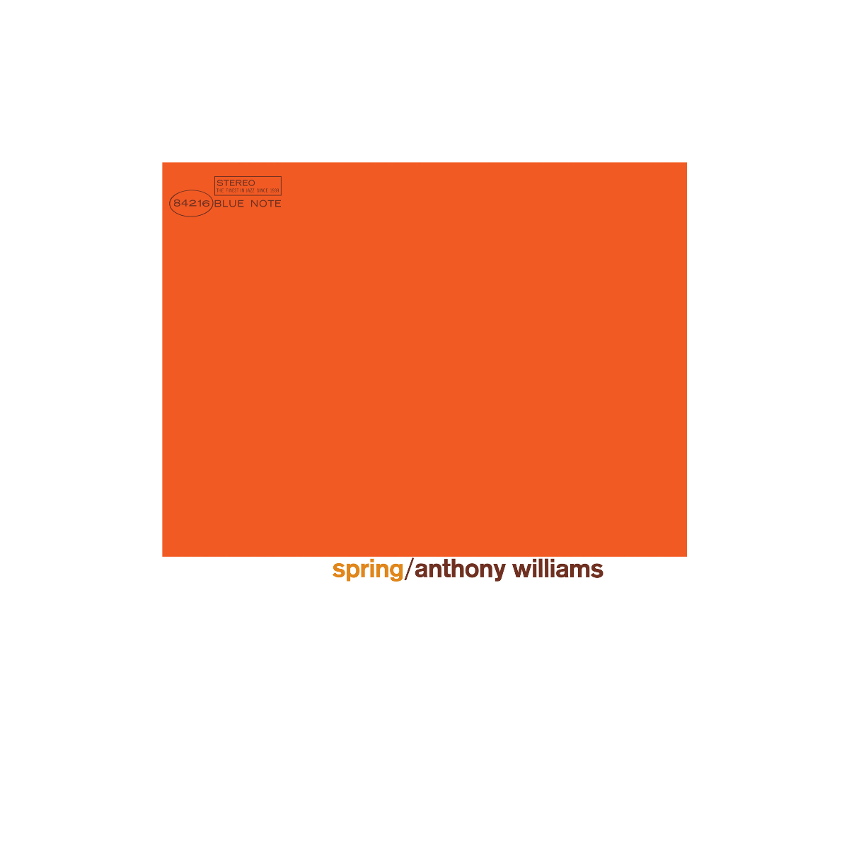 【レコード】Anthony Williams/Spring/Blue Note Anthony Williams - Spring - Blue Note Records