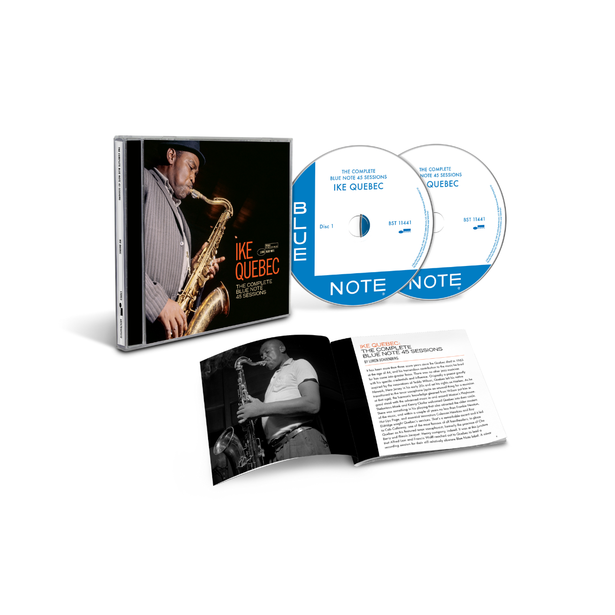 Ike Quebec 2枚セット BLUE NOTE 2枚組CD Ike Quebec アイク・ケベック / The Complete Blue Note 45