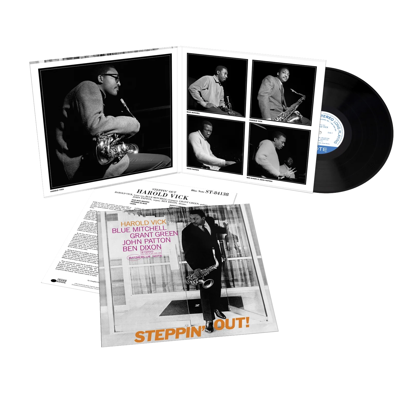 Harold Vick - Steppin' Out (Tone Poet Series): Vinyl LP