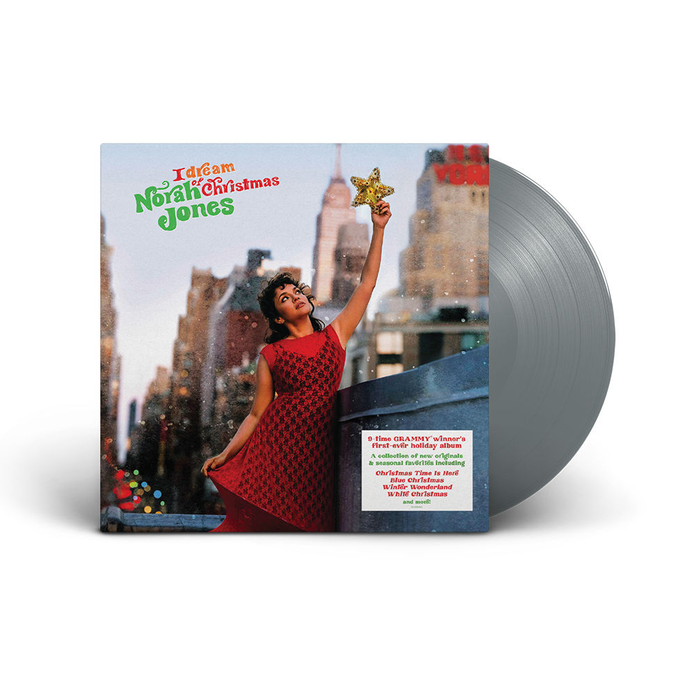 Norah Jones - I Dream Of Christmas' Limited Edition Silver Vinyl 